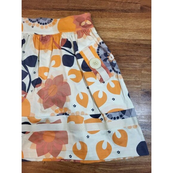 Y2K Necessary Objects Floral‎ A Line Skirt Size Large - Picture 2 of 4